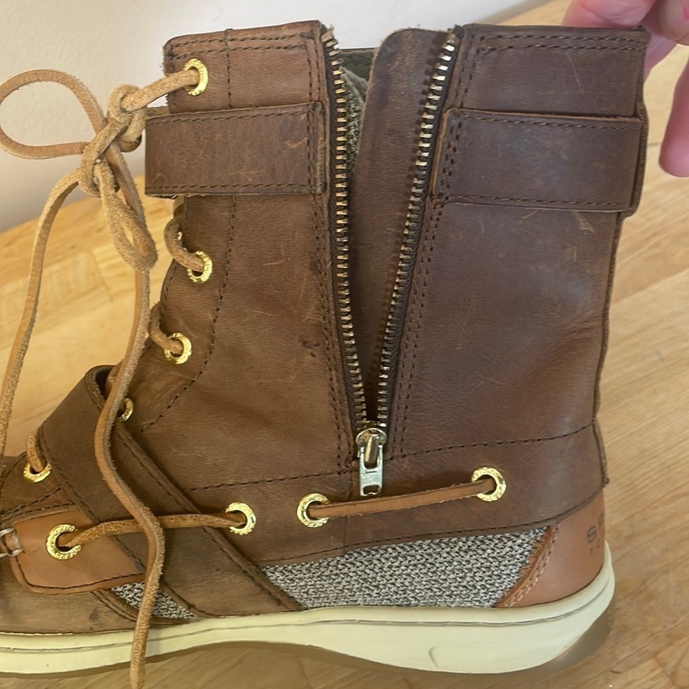 Sperry Top Sider ankle boots size 8.5 - Picture 6 of 16